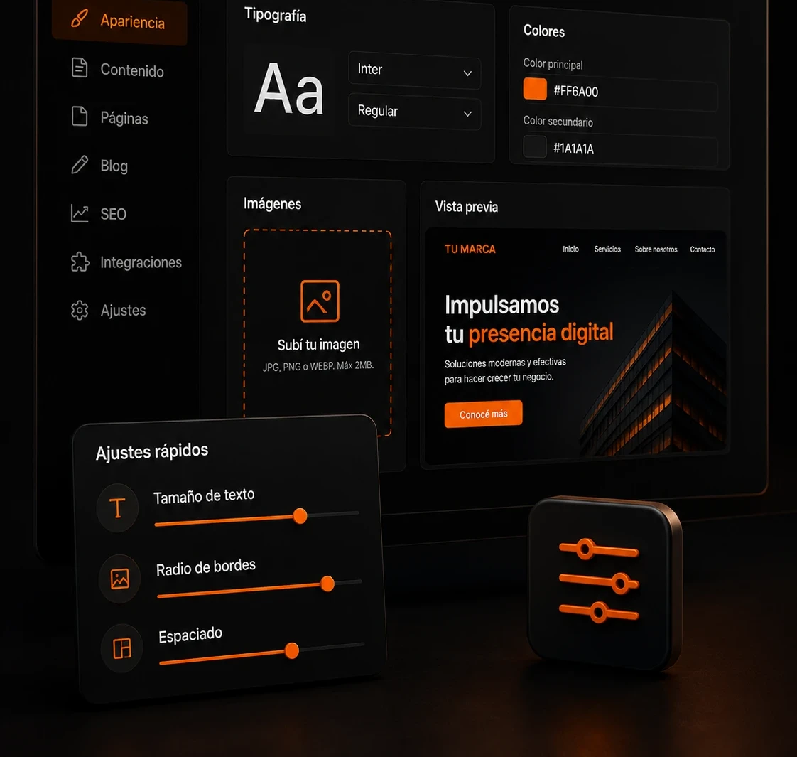 Mobile app preview